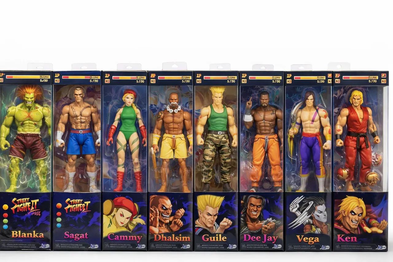 Action Figure StreetFighter Jadatoys 