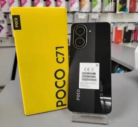 Xiaomi Poco C71 64 GB Preto verde e dourado  - Foto 2