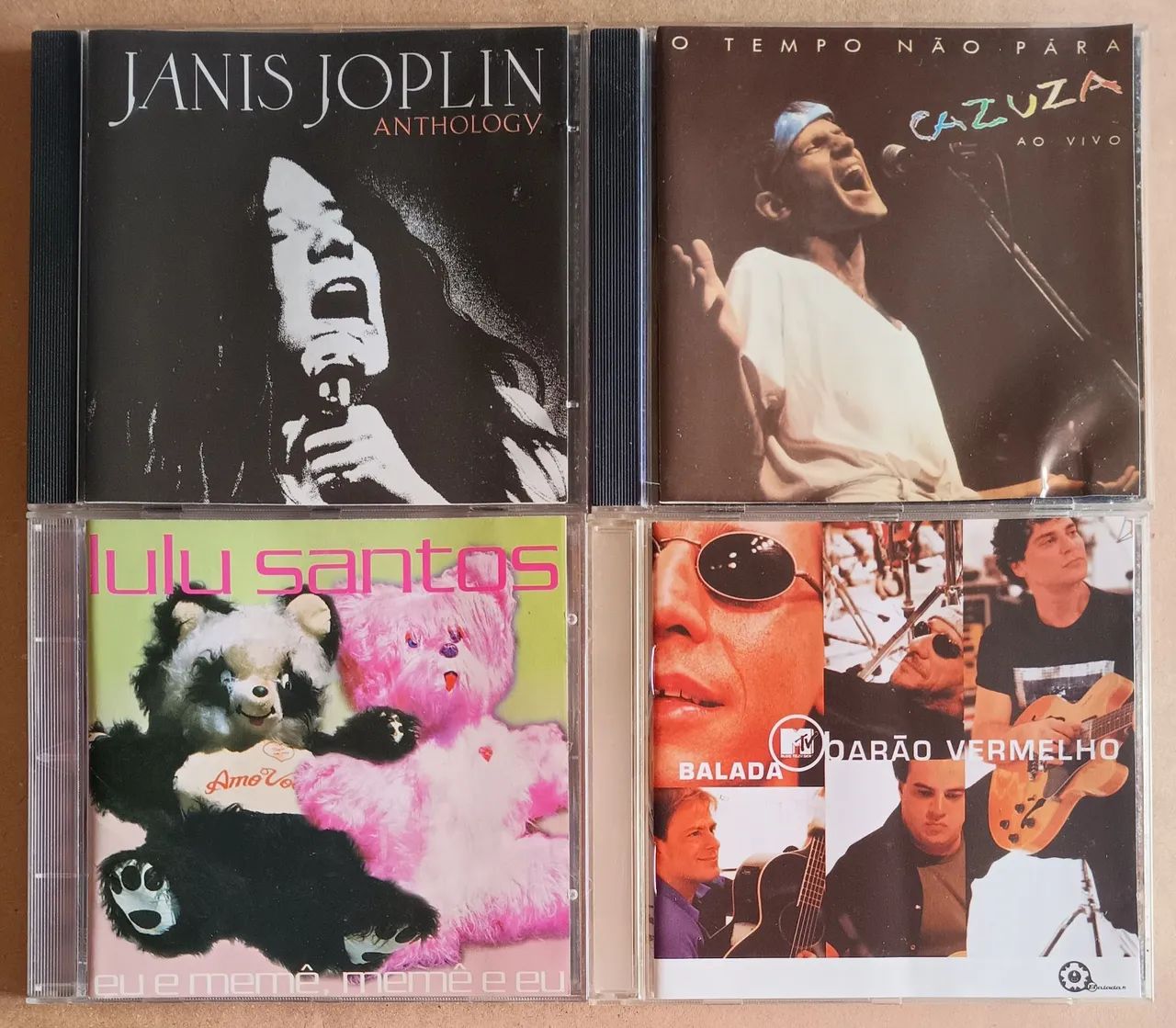 Lote de CD's - Sex Pistols, Planet Hemp, Steppenwolf, Cazuza, INXS