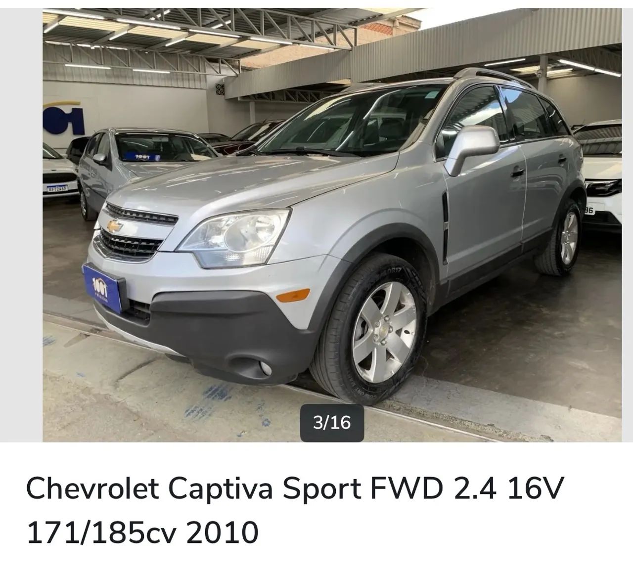 Chevrolet Captiva SPORT FWD 2.4 16V 171/185CV 2010