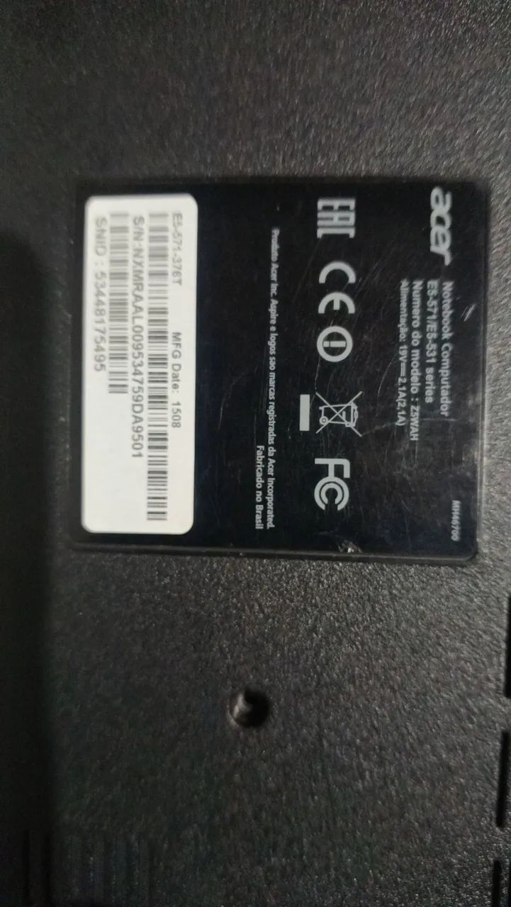 Notebook Acer