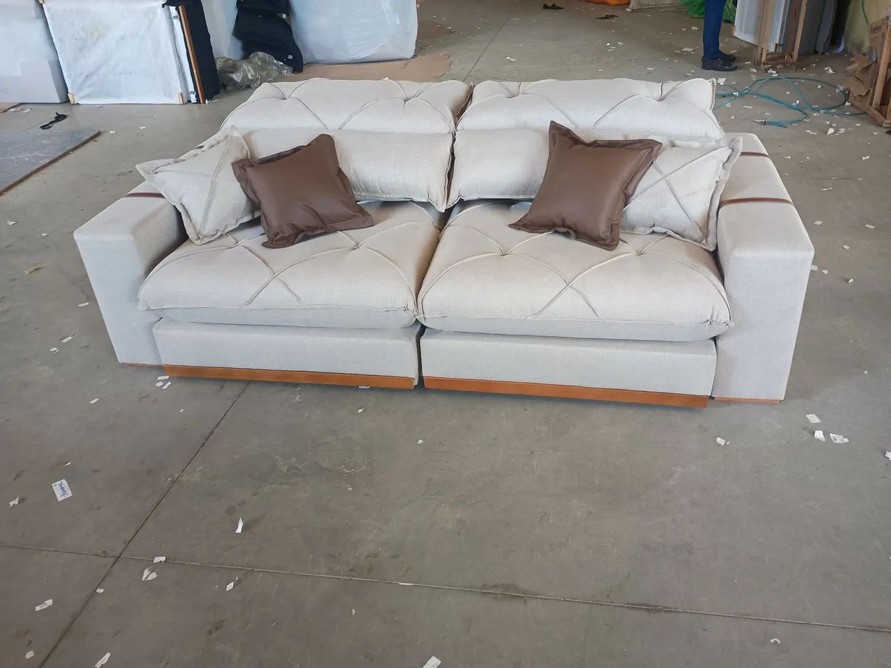 Sofá retrátil tamanho 2.50m  - Foto 2