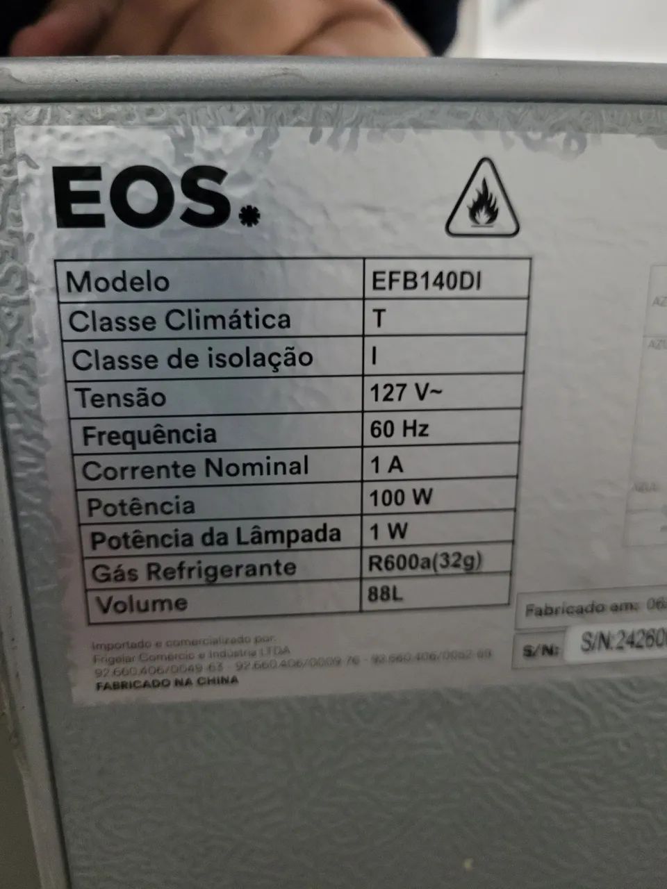 Frigobar EOS 88lts - Foto 5