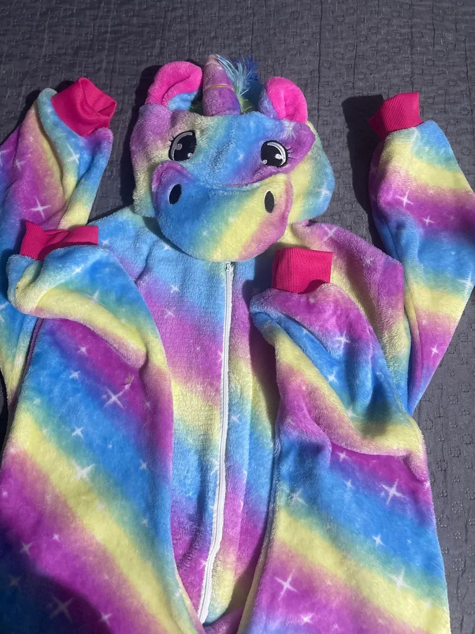 Pijama de unicórnio 