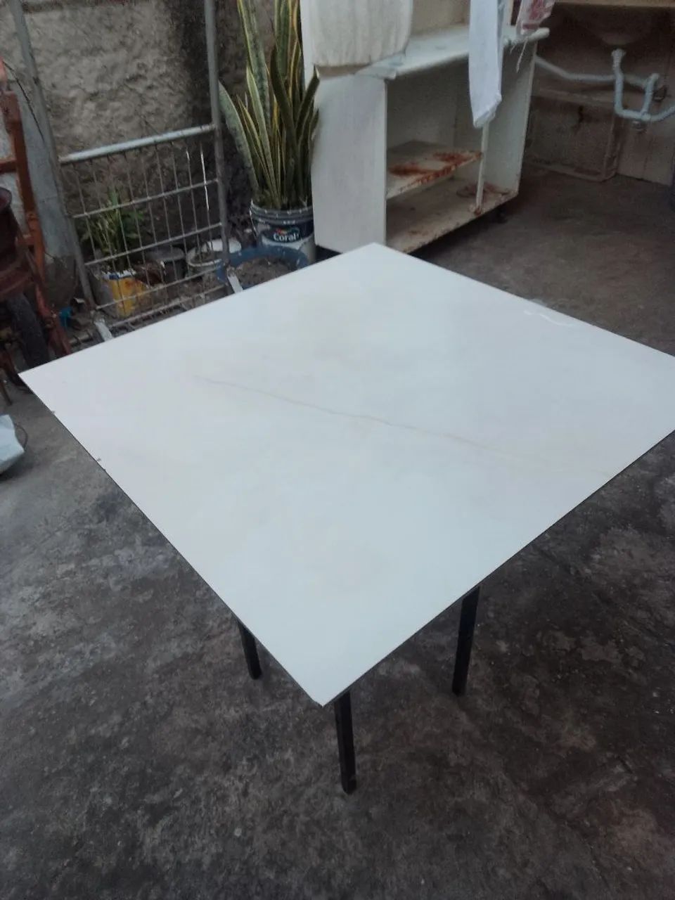 mesa de porcelanato 