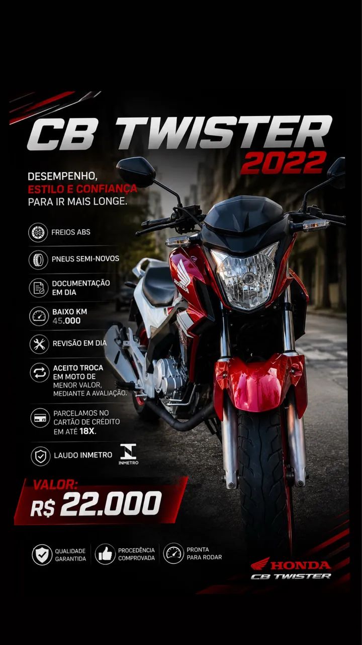 CB TWISTER 2022 ABS
