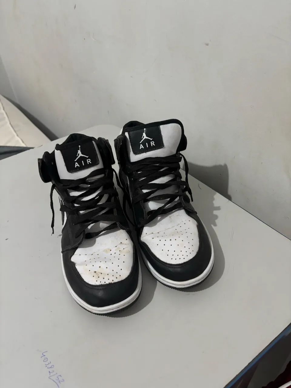 Tênis Jordan 1 mid panda preto  - Foto 2