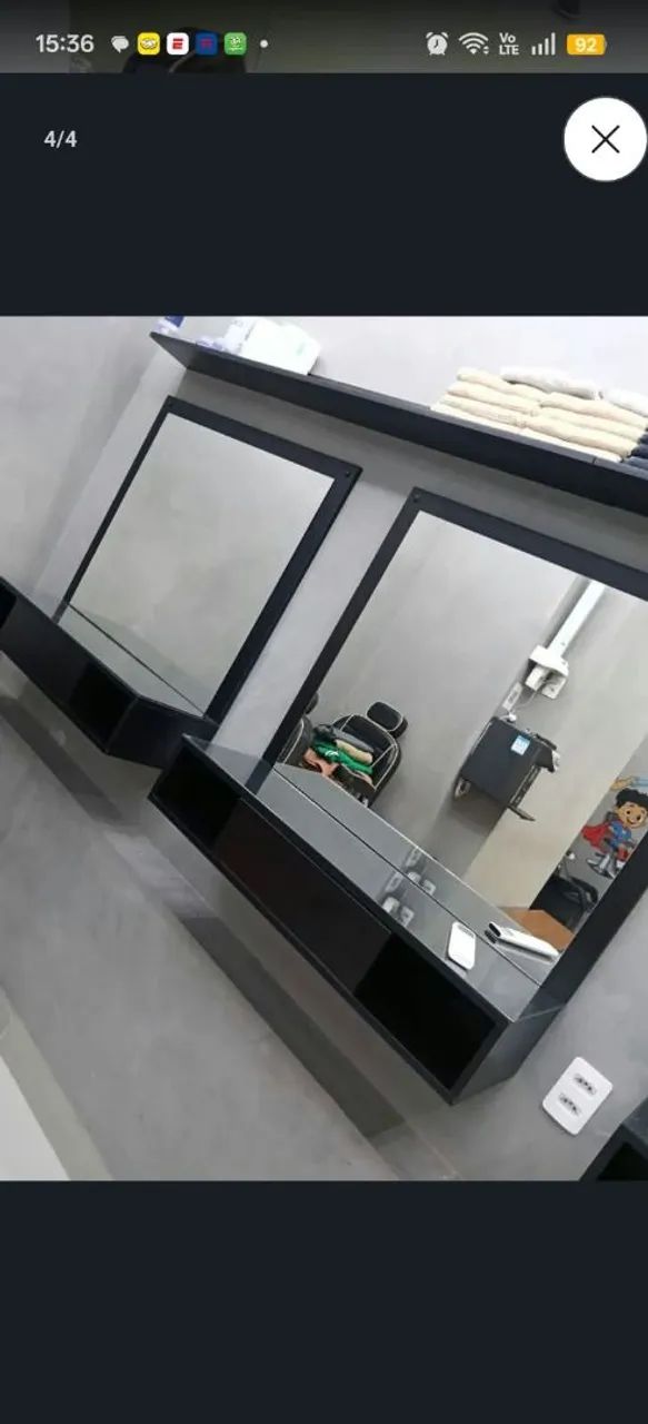 Cadeira barbeiro  - Foto 2