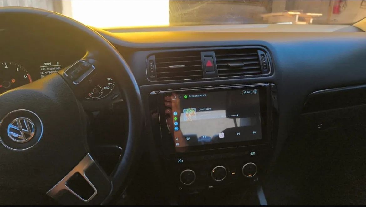 Multimídia 9 polegadas com CarPlay e Android auto  - Foto 2