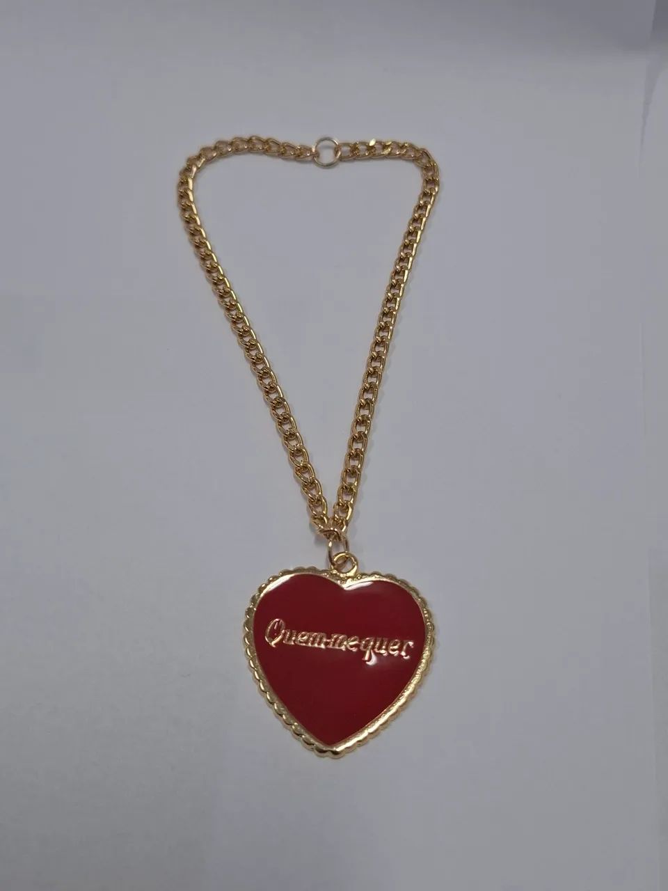 Colar Quem me quer com fecho