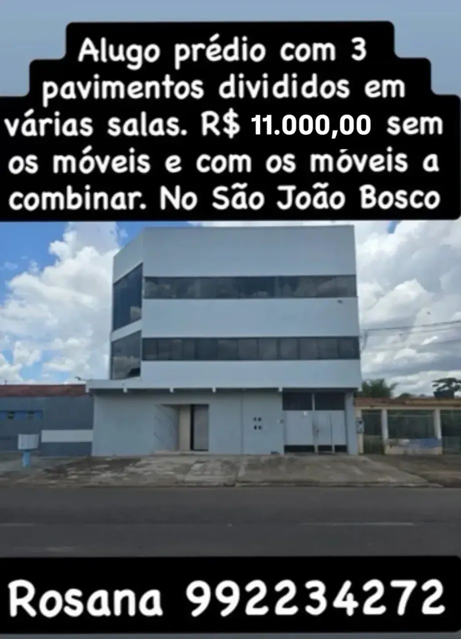 Prédio inteiro  3 Pavimentos no São João Bosco