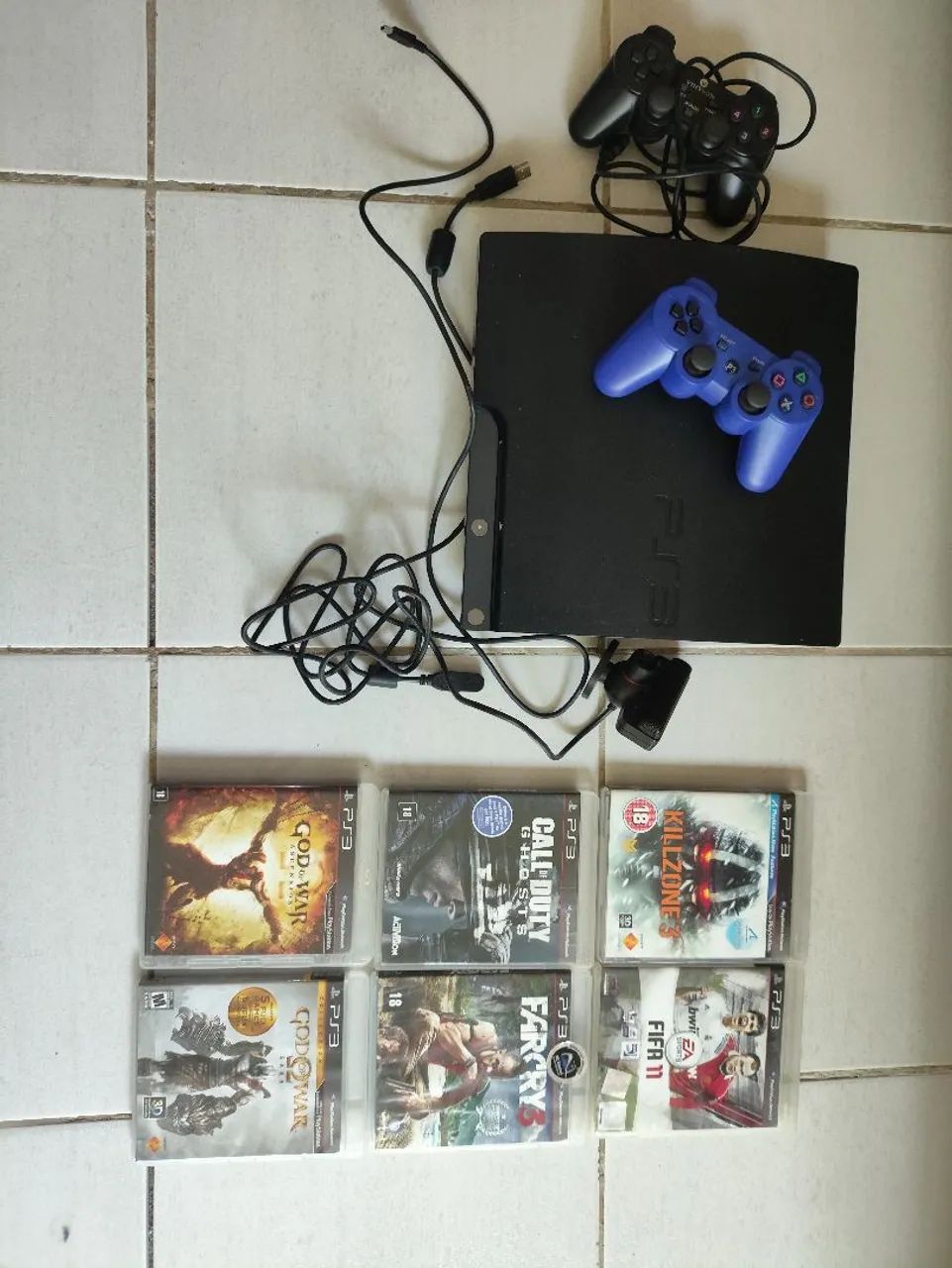 PS3 Slim + jogos - Foto 3