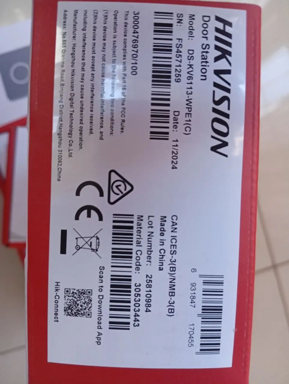 PORTEIRO ELETRONICO IP HIKVISION  - Foto 5