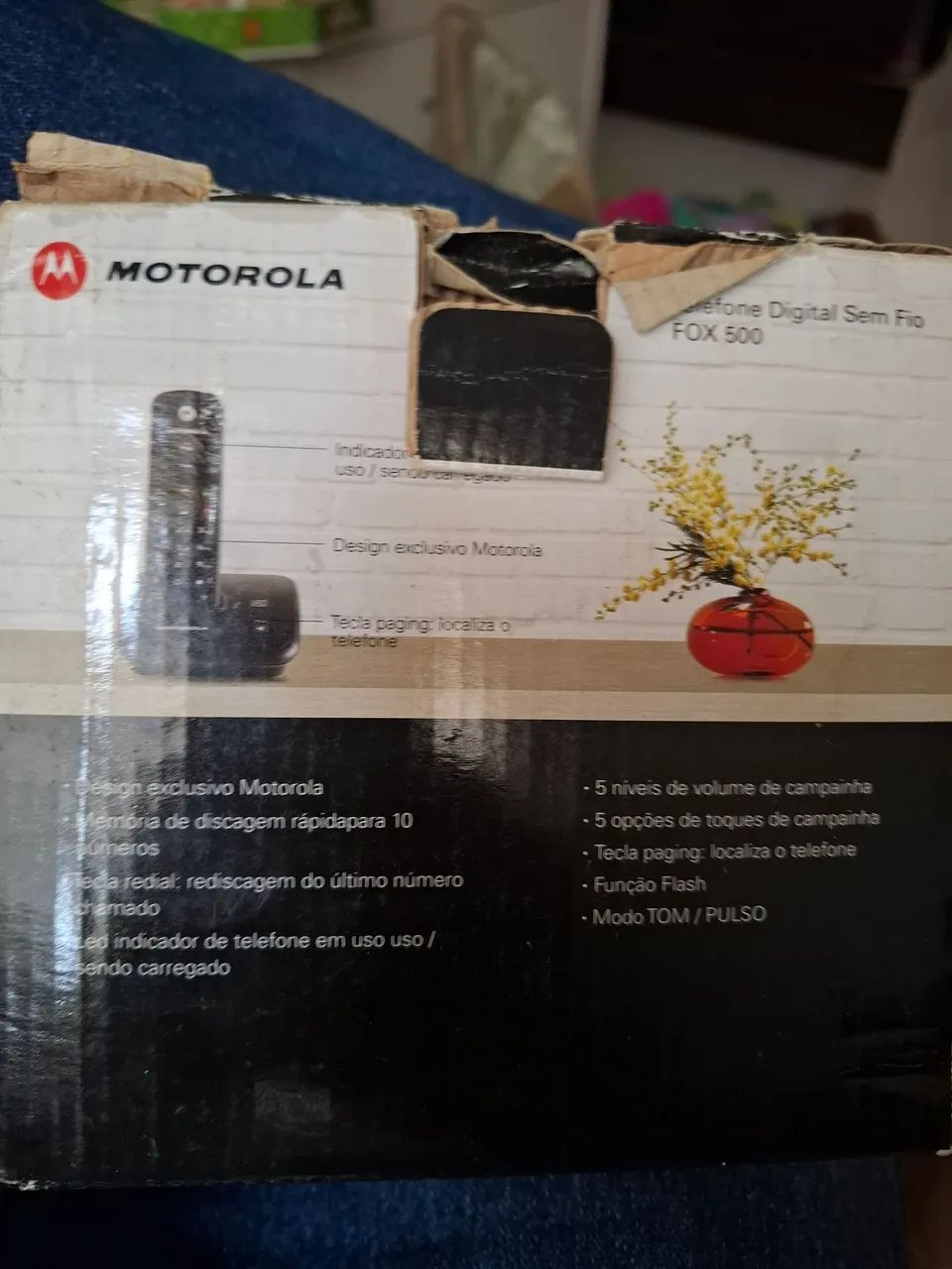 Telefone sem fio Motorola fox 500 - Foto 2