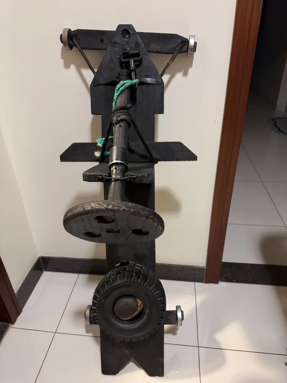 Carrinho de madeira 