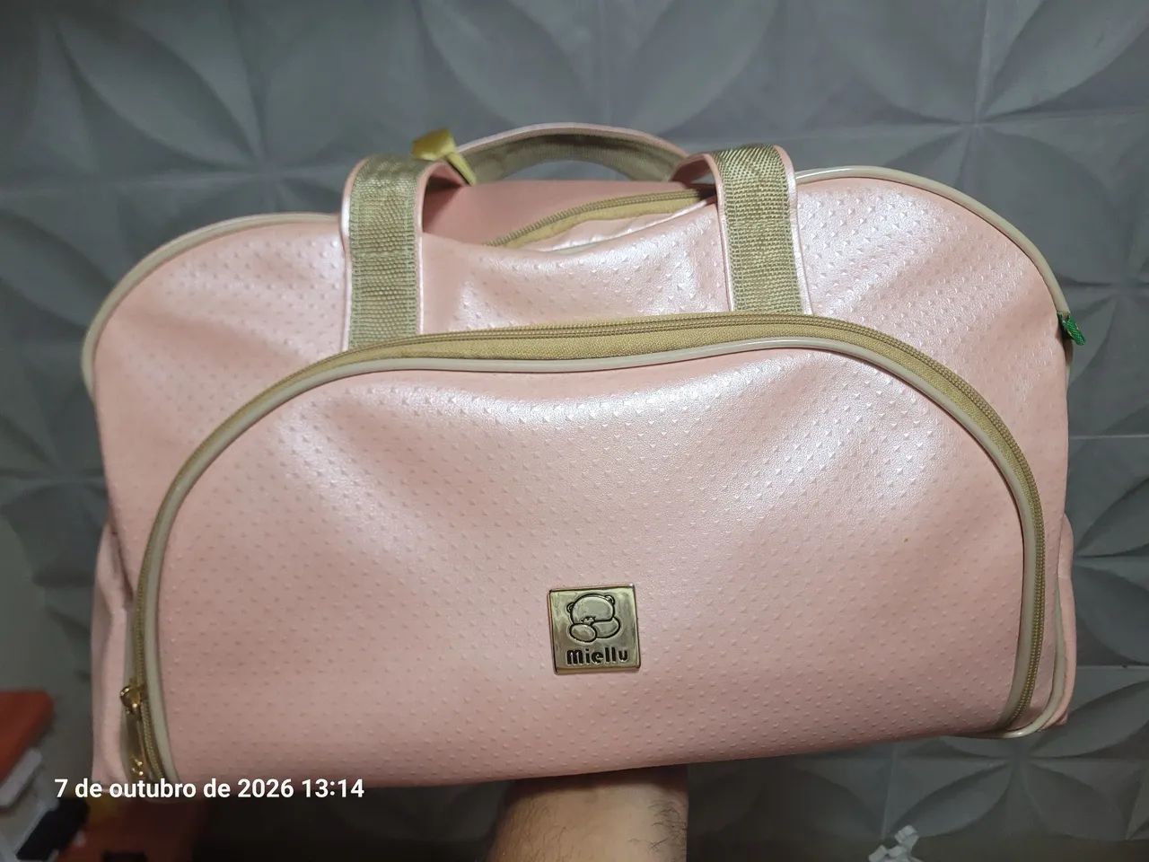 Bolsa Miliu Maternidade Rosa - Muito Conservada
