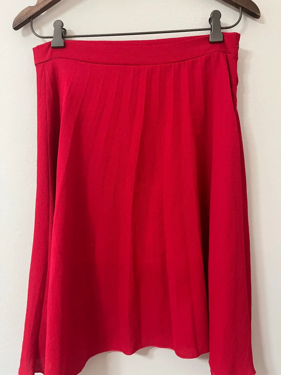 Conjunto saia e blusa em crepe tamanho Z M
