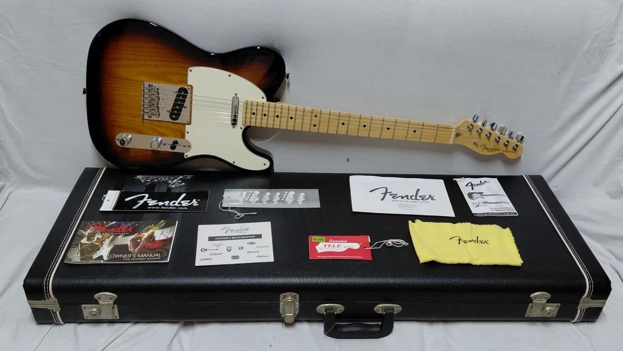Guitarra Fender Telecaster American Standard(Em estado de zera) - Foto 6