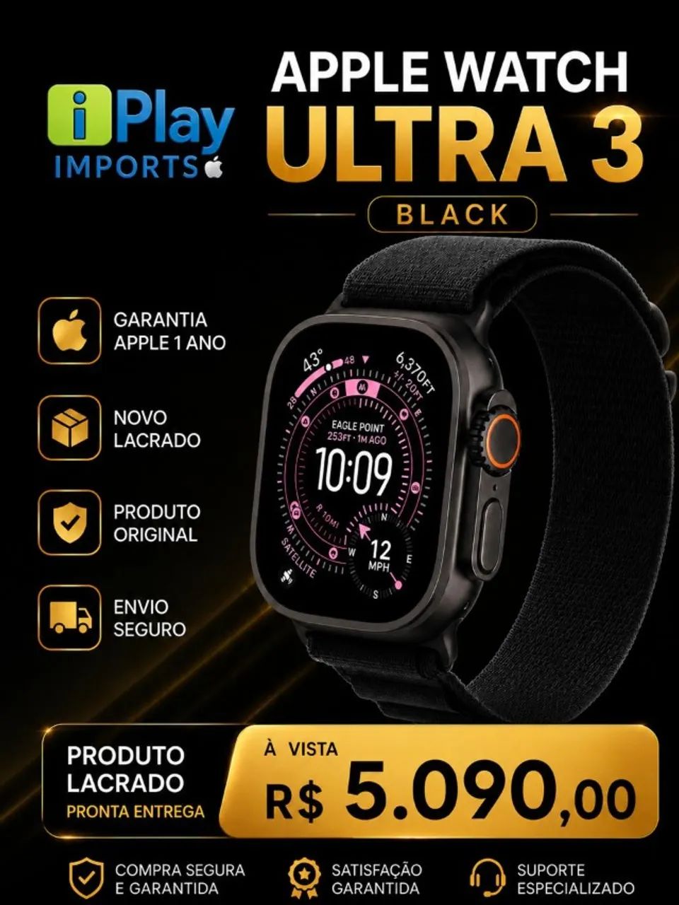 APPLE WATCH ULTRA 3 BLACK