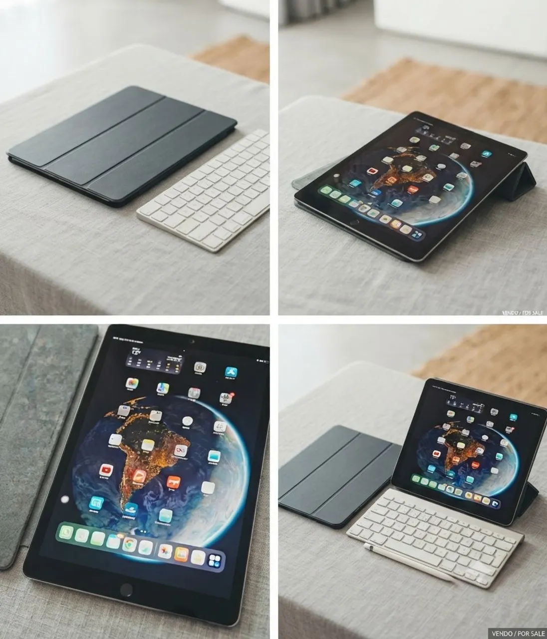ipad air 4 geração 64 gb + apple pencil + magic keyboard - Tablets