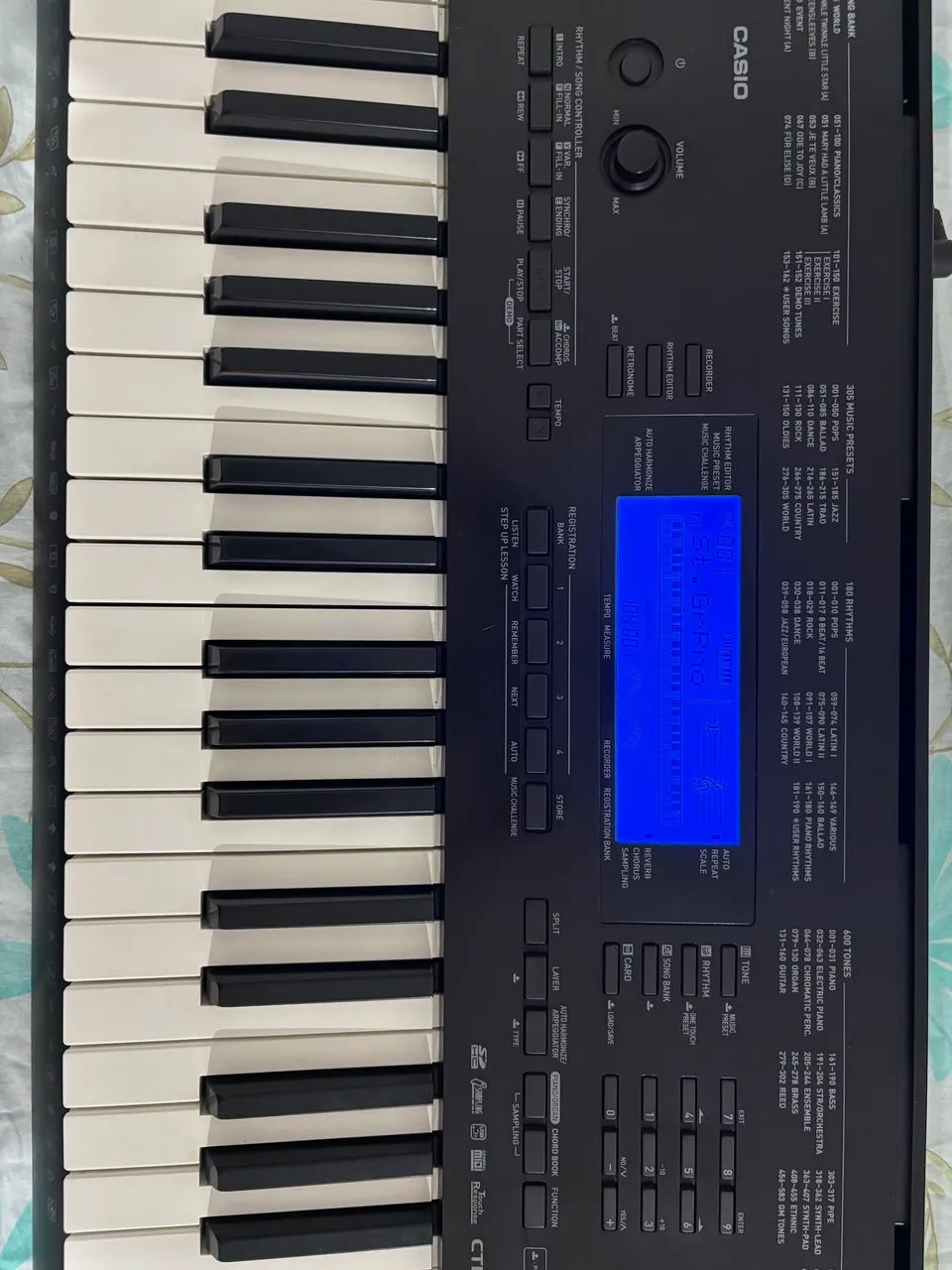 Teclado Casio CTK-5200 - Instrumentos musicais - Barroso