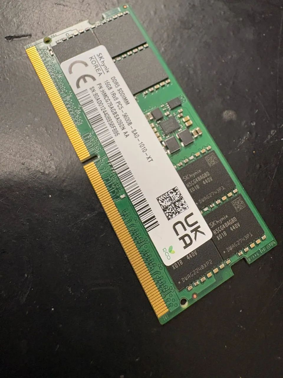 Memória ram notebook ddr5 - 16 GB 5600