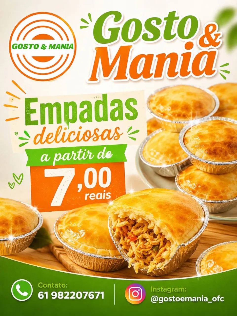 EMPADA DE QUALIDADE PARA REVENDA