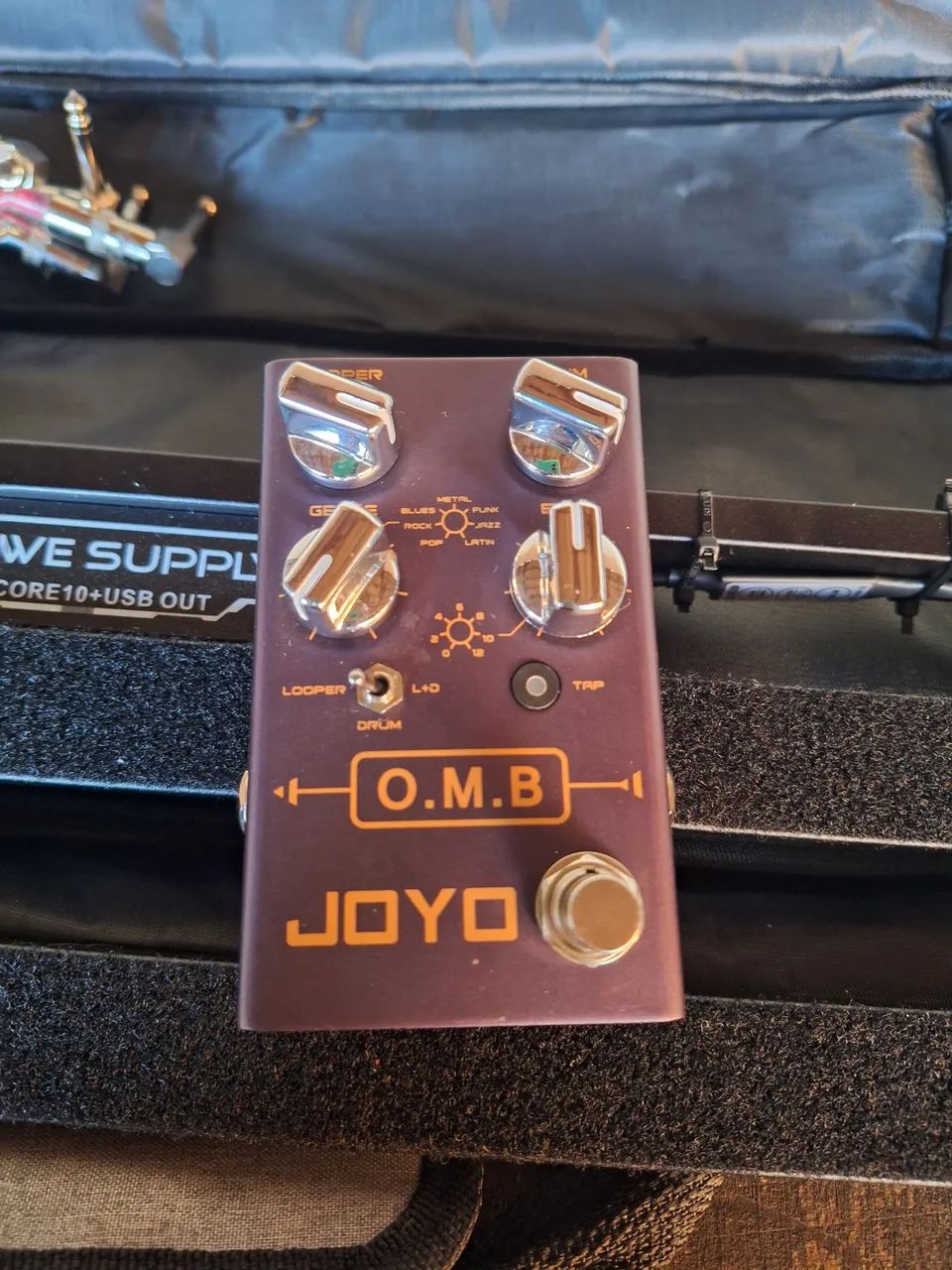 Pedal joyo O.M.B Loop/Gravação  - Foto 3