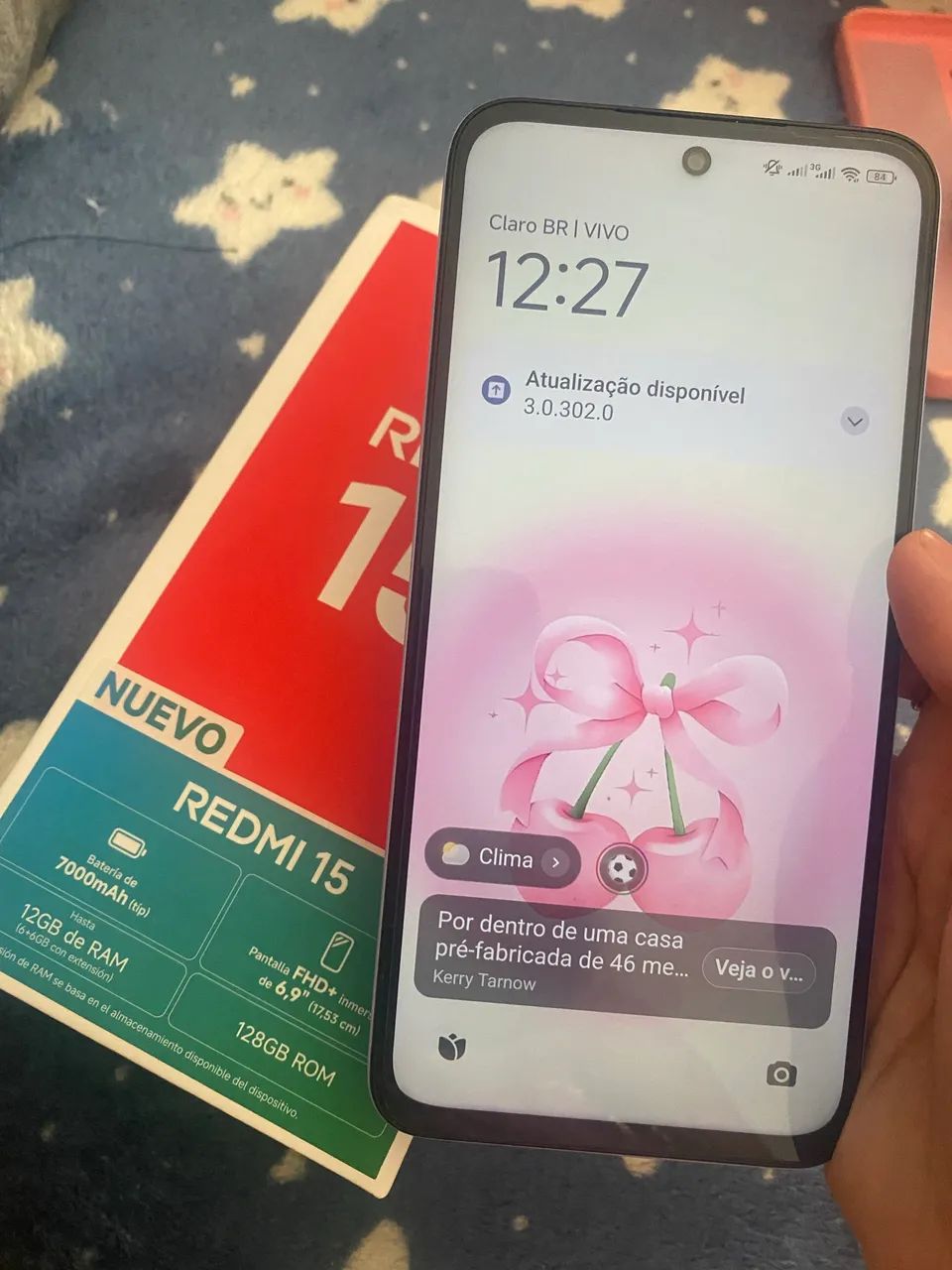 Celular novo REDMI 15 ,com apenas 5 meses de uso  - Foto 4