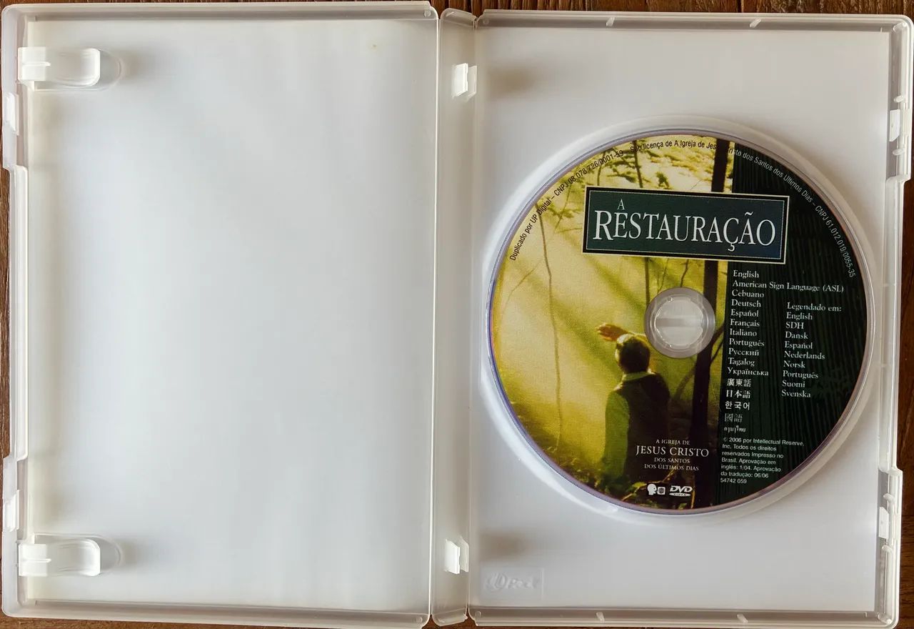 DVD - A RESTAURAÇÃO  - Foto 2