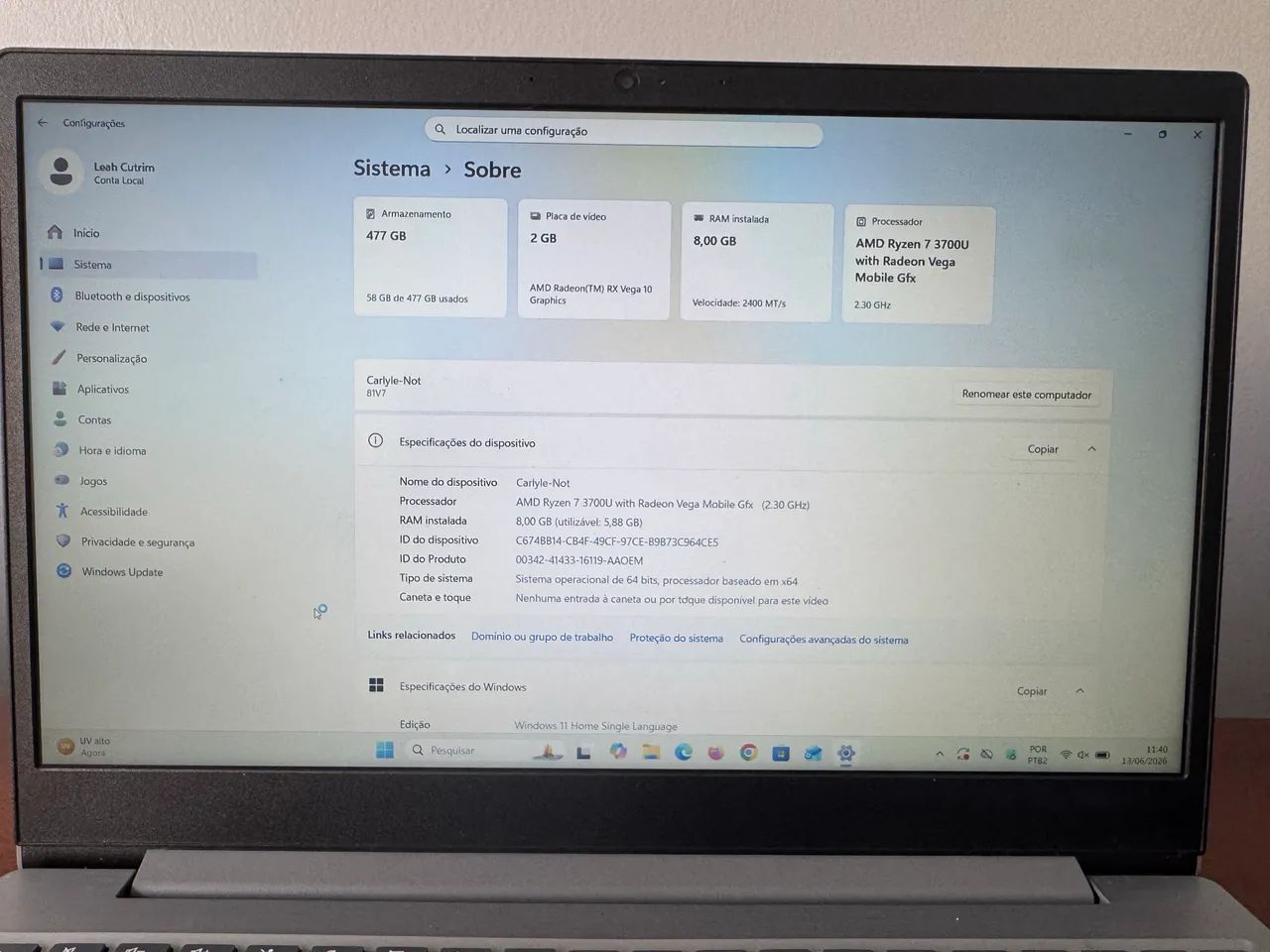 Computador LENOVO S145 - Foto 4