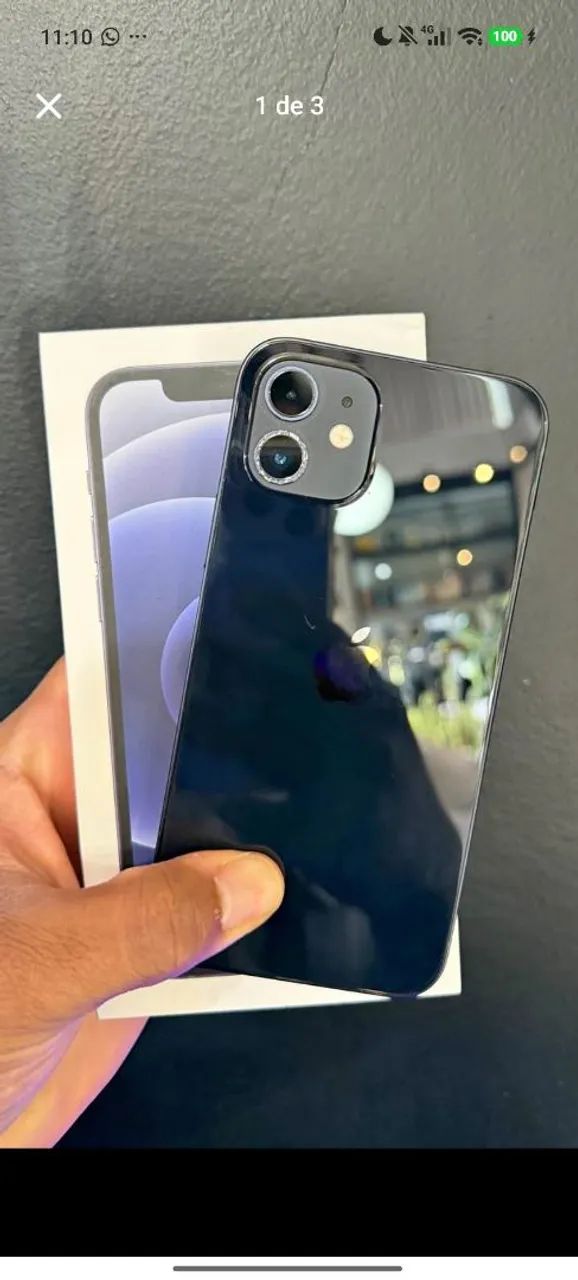 iPhone 12 128  caixa bateria 81
