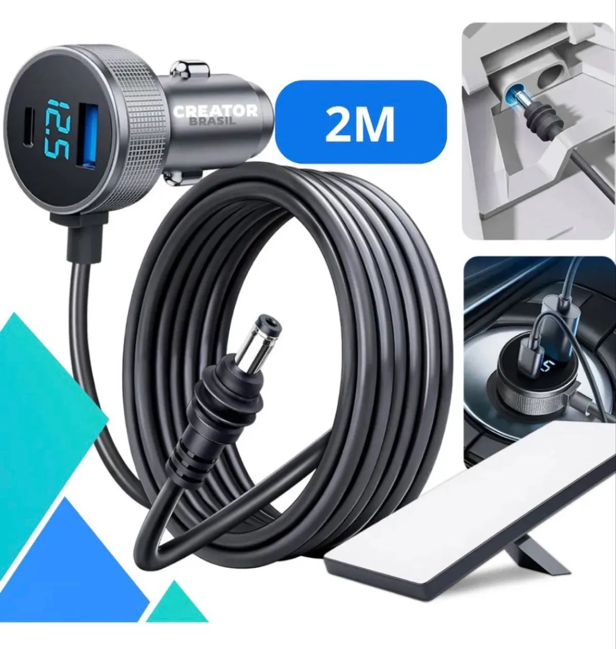 Cabo starlink mini acendedor 