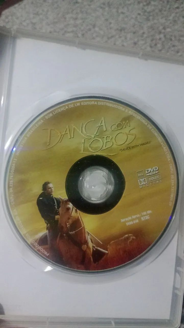 DVD Original Dança com Lobos Edição Especial Kevin Costner - Foto 3