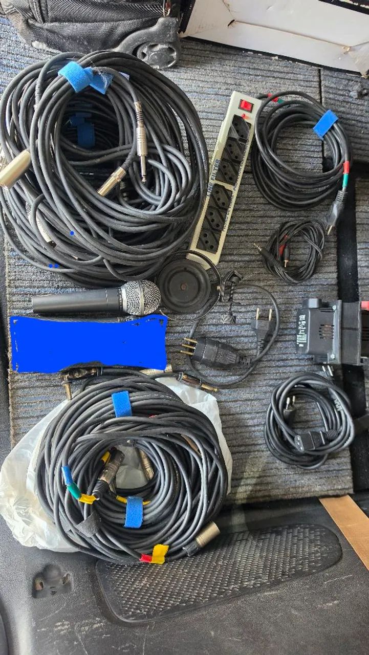 Cabos de microfone e audios - Foto 4
