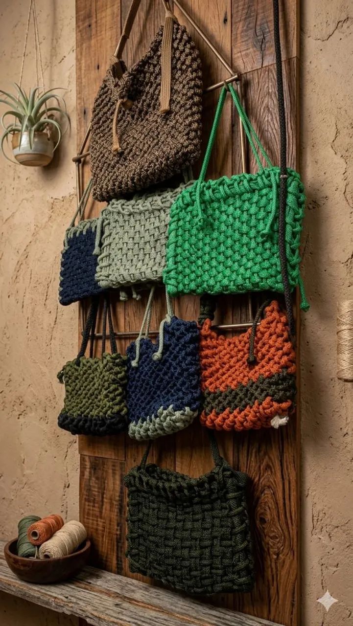Bolsa em corda náutica  - Foto 4