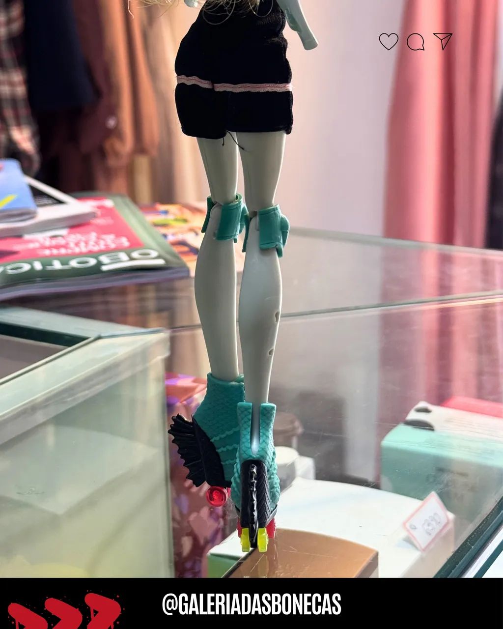 Boneca Monster High Lagoona Roller Maze - Foto 3