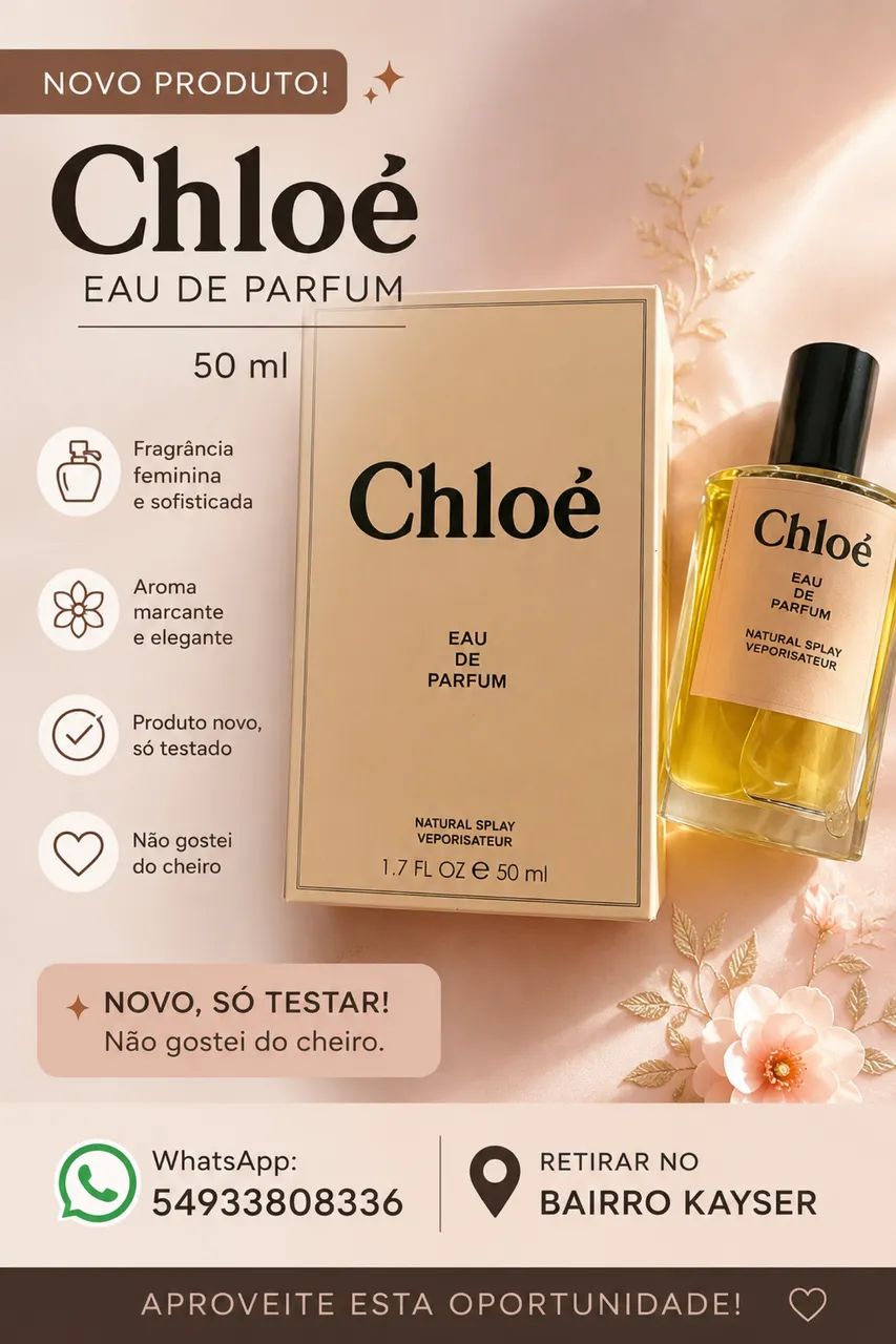 CHLOÉ EAU DE PARFUM 50 ml 