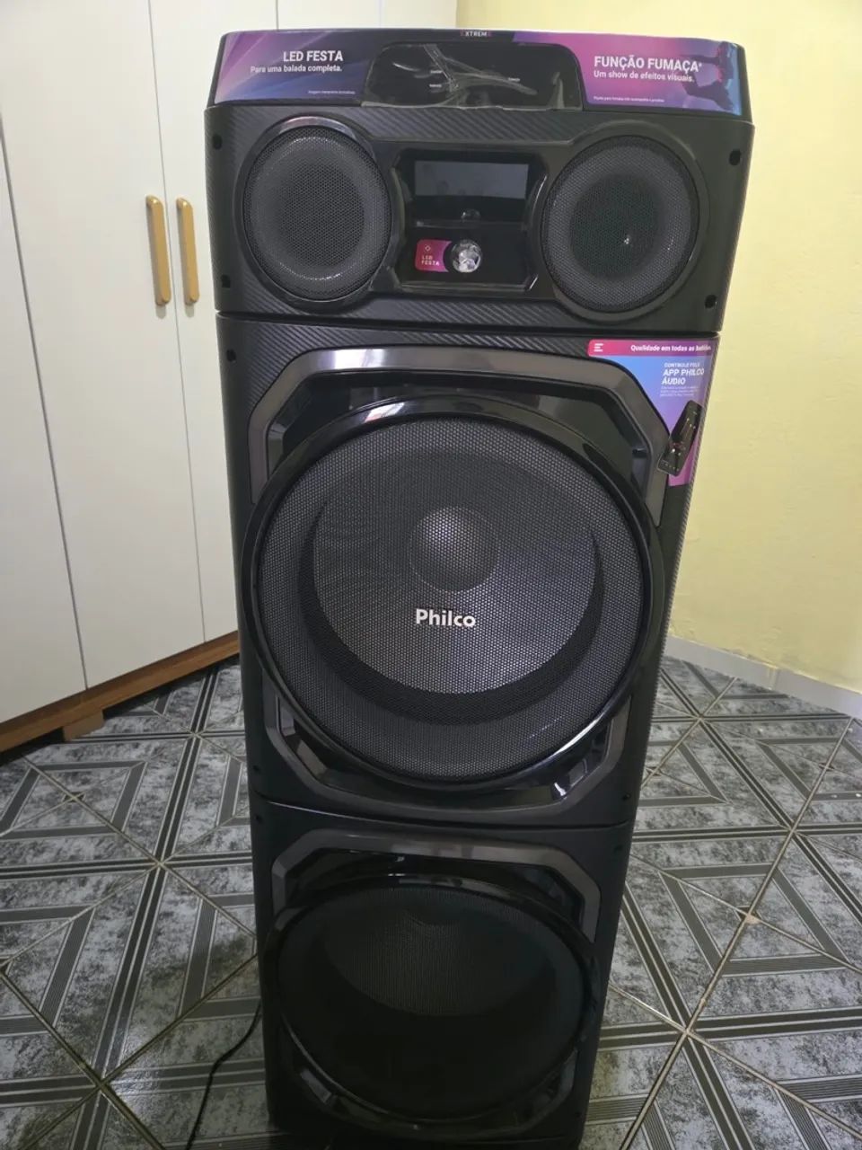 Caixa de som Philco 