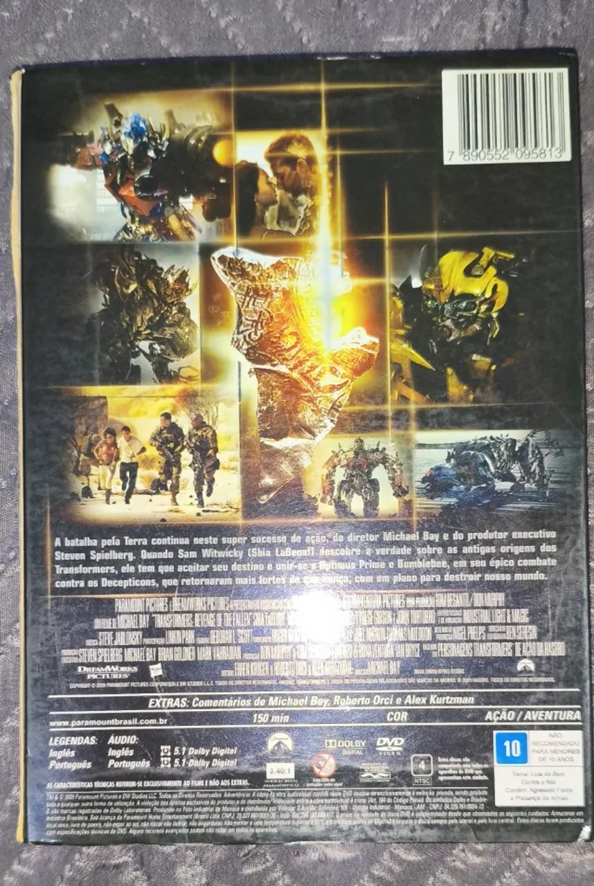 DVD Transformers: A Vingança dos derrotados - Foto 3