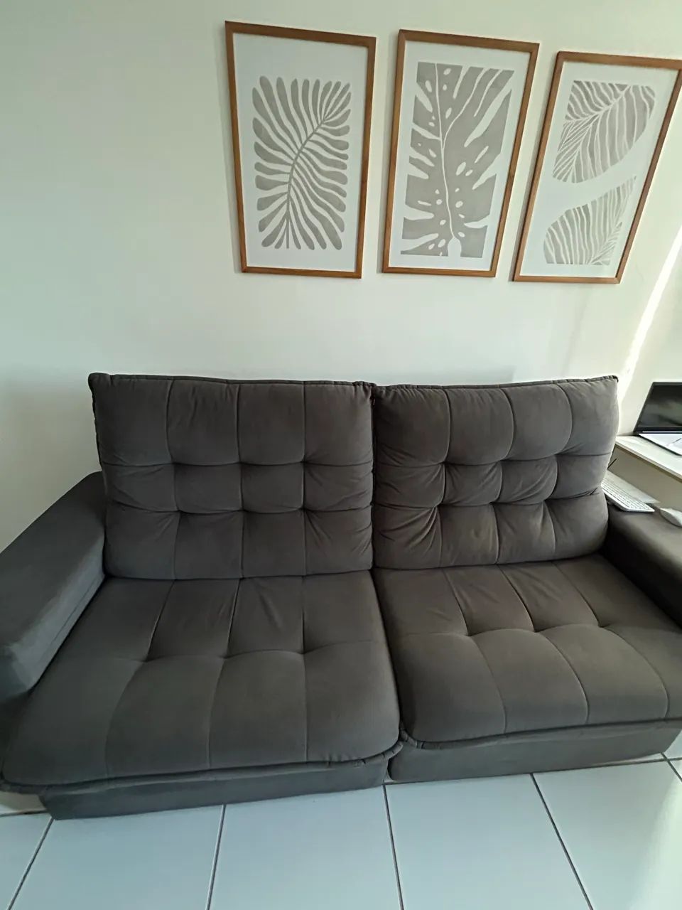 Sofá Retrátil 3 Lugares  - Foto 4