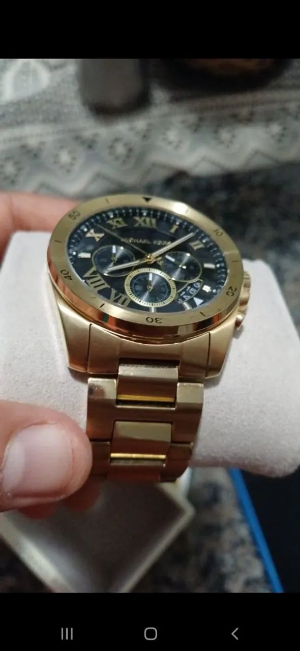 Relógio Michael Kors Dourado - Foto 3