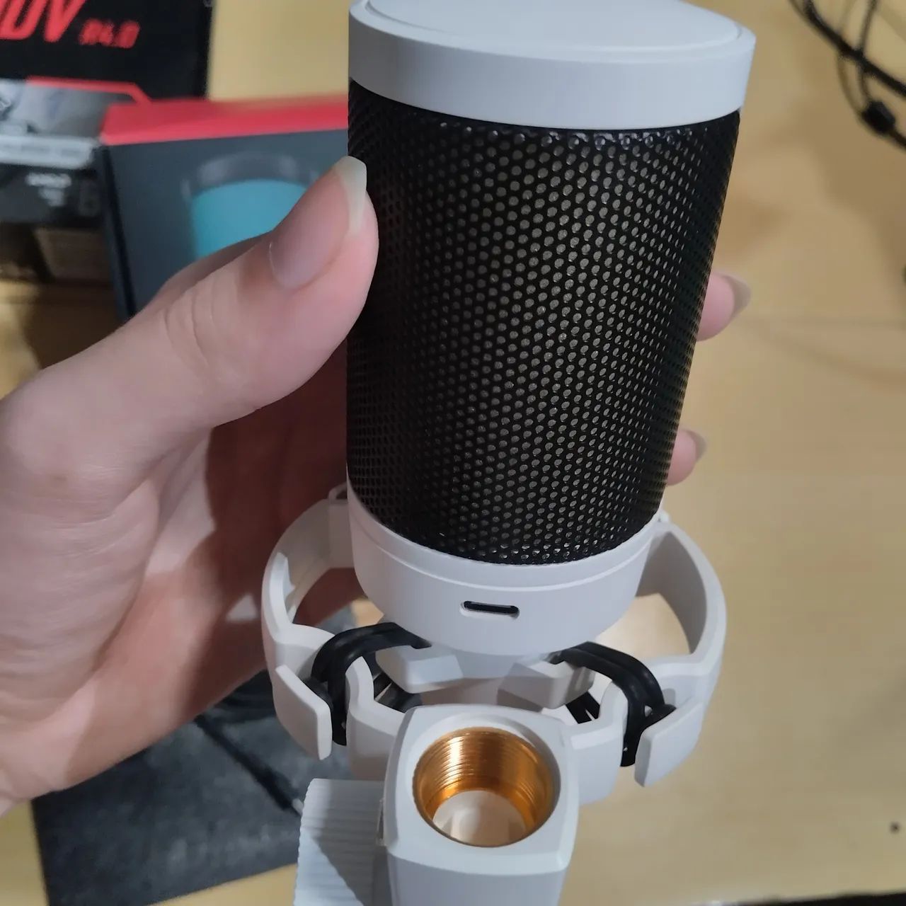 Microfone Fifine A2 Praticamente Novo - Foto 3