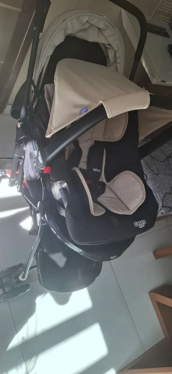 Carrinho e bebe conforto  - Foto 2