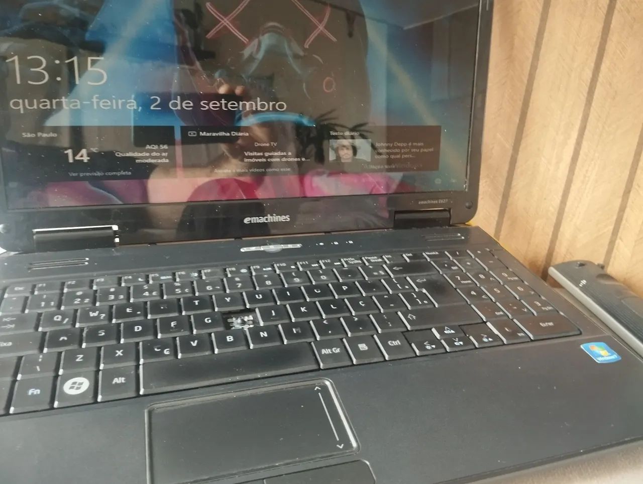 Notebook 4 gb R$180,oo