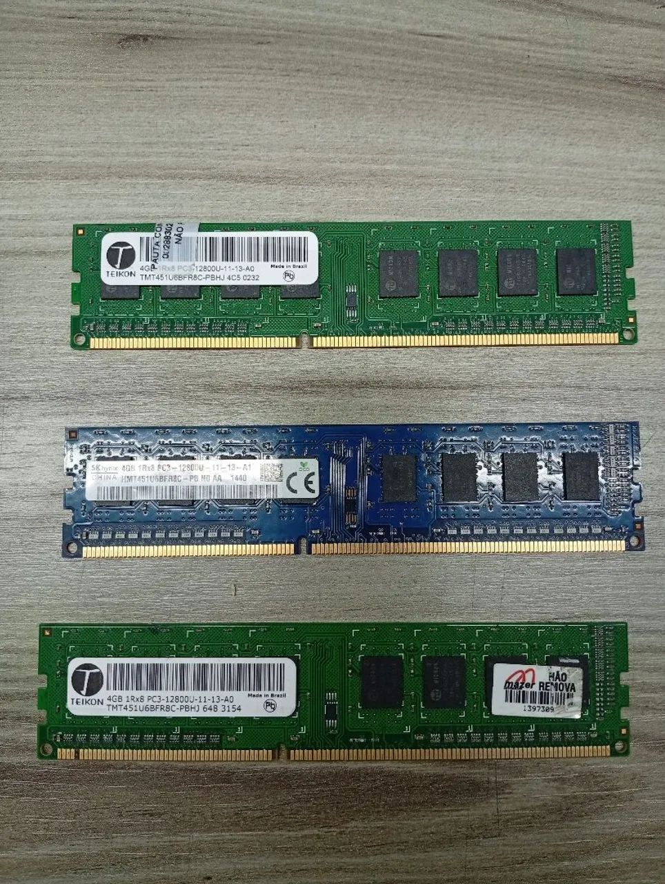 Memorias ddr3 computador 