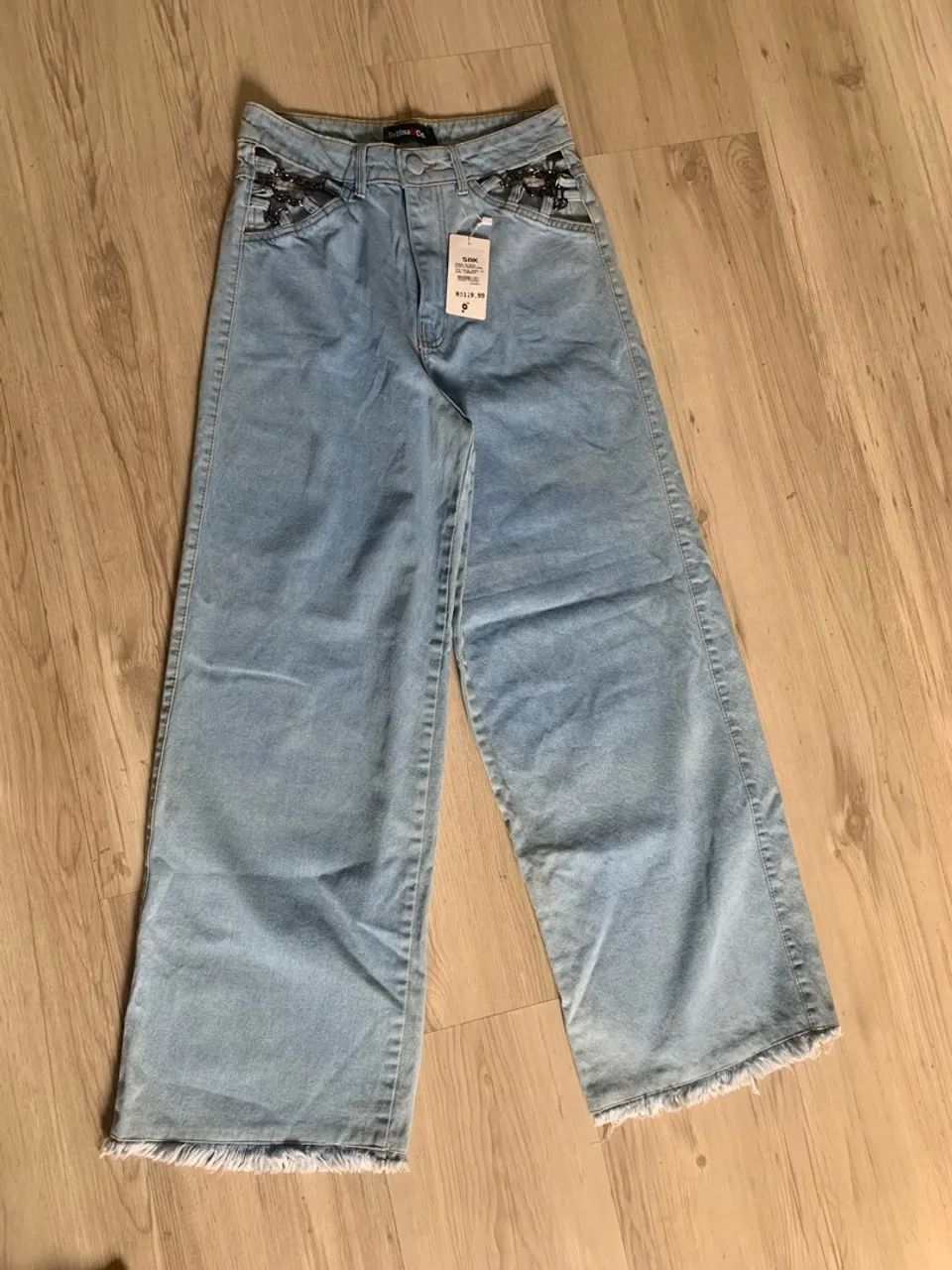 Calça jeans wid leg  - Foto 4