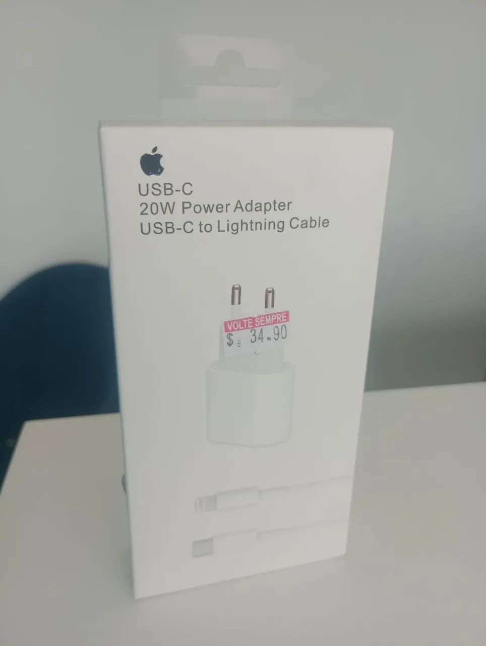 Carregador iPhone lightning Cable