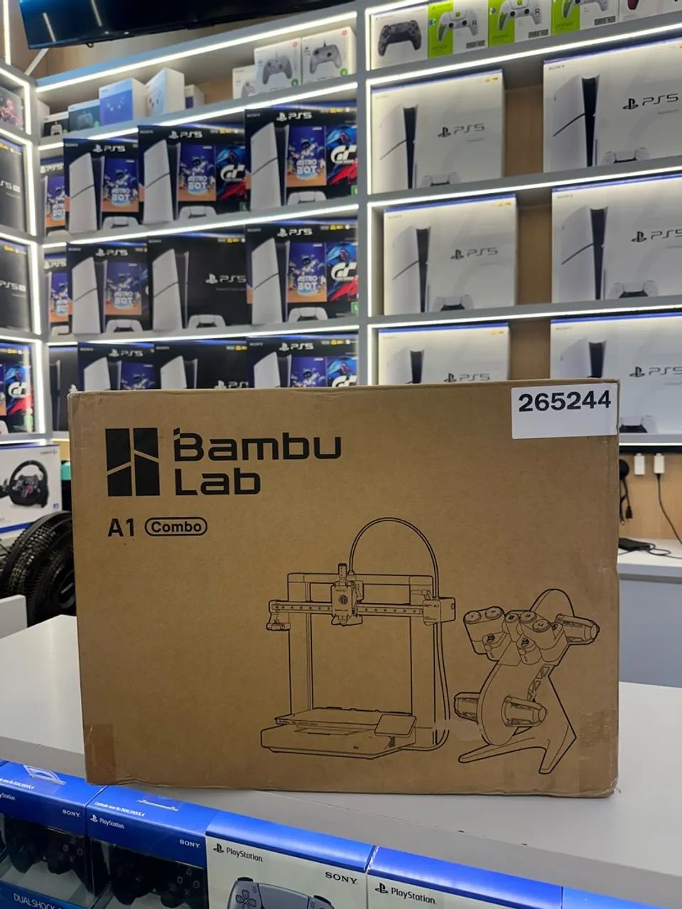 Impressora 3D Bambu Lab A1 Combo + Ams  - Foto 2