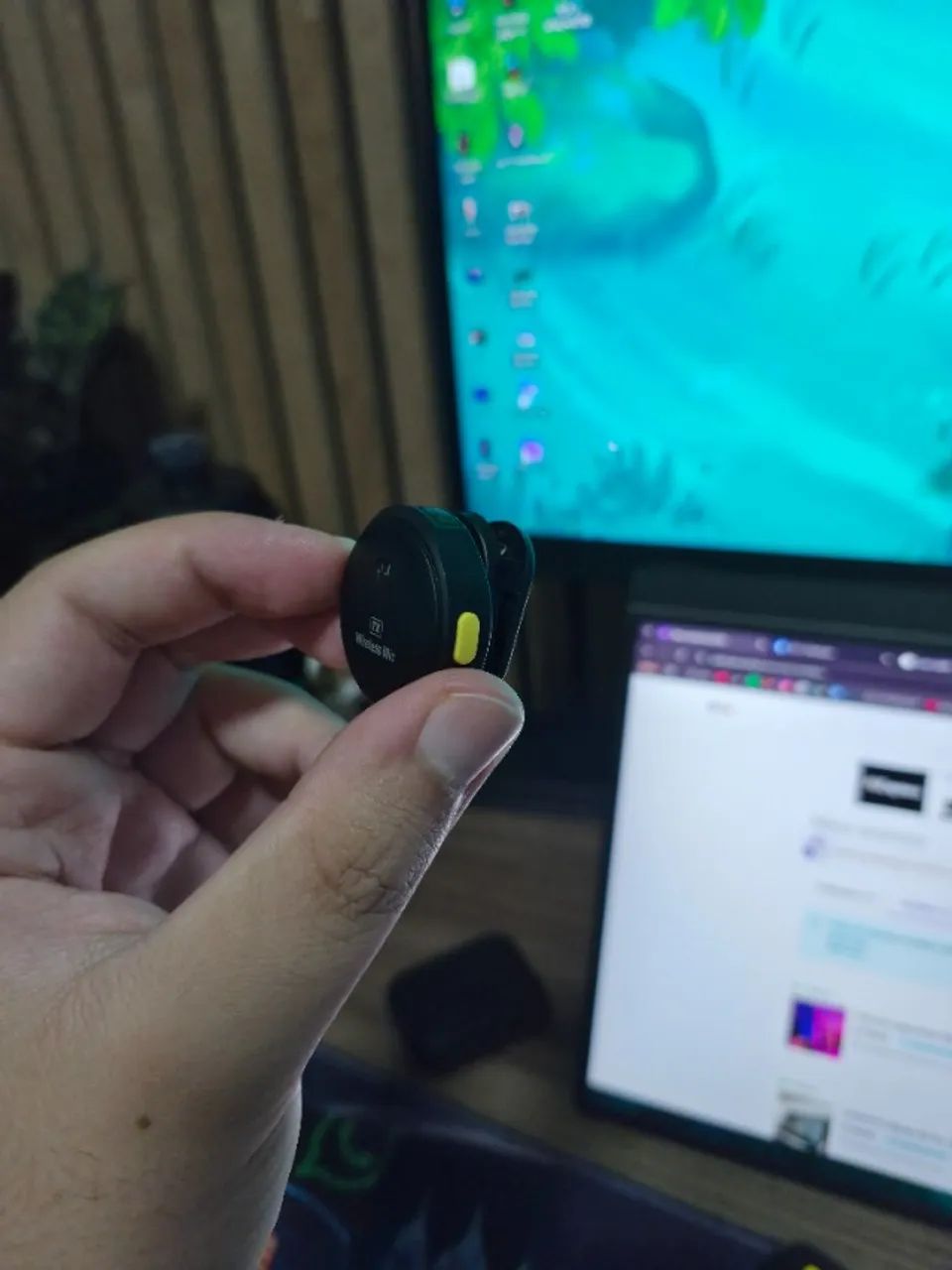 MIcrofone lapela tipo c (novo) - Foto 2